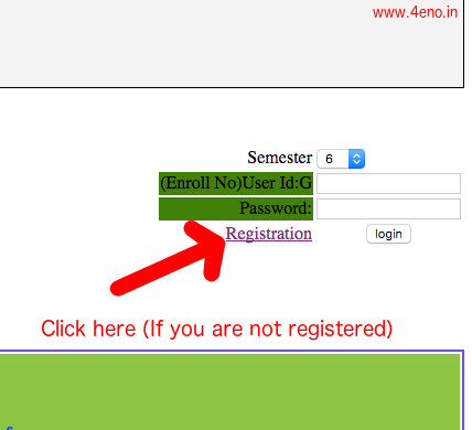 hnbgu examination registration form