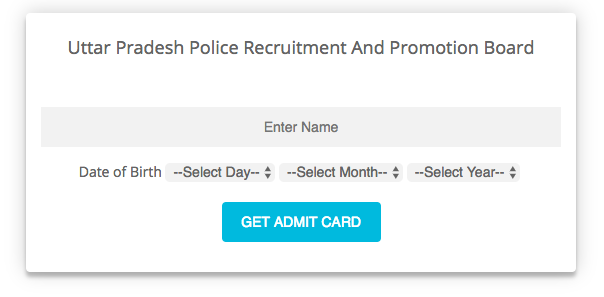 up police admit card 4eno.in