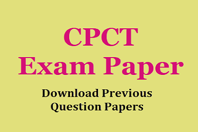 MP CPCT Previous Year Papers